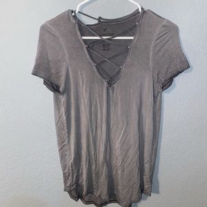 Soft & sexy American Eagle open front shirt